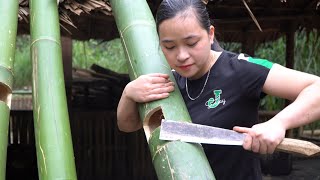 FULL VIDEO 90 Days Build a Farm Life  Bamboo House Plant orchids Animal Gardening [upl. by Elberta]