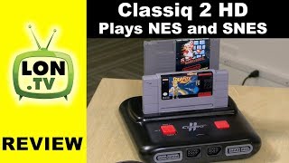 Classiq 2 HD NES AND SNES Combo Clone Console Review  by Old Skool games [upl. by Hourihan574]