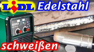 Edelstahl schweißen für 199€ Lidl Multischweißgerät PMSG 200 A2 [upl. by Marja877]