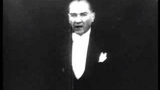 Atatürk ün sesli videosu [upl. by Hteazile68]