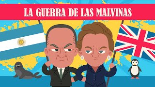 LA GUERRA DE LAS MALVINAS EN 11 MINUTOS  INFONIMADOS [upl. by Bounds]