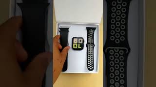 T55 series 5  Unboxing t55 smart watch from shopee [upl. by Aicina]