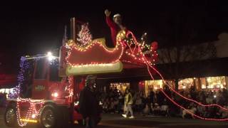 2016 Calistoga Lighted Tractor Parade [upl. by Ocsecnarf]