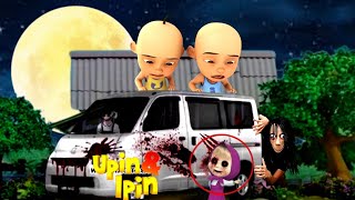 Kompilasi Upin Ipin takut hantu Marshamobil Van kuntilanak dan hantu momoTamat [upl. by Madonna820]