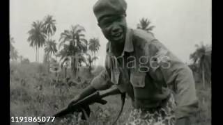 Biafran Special Task Force Battalion Press Towards Ikot Ekpene  Nigerian Civil War  July 1968 [upl. by Aihsetan]