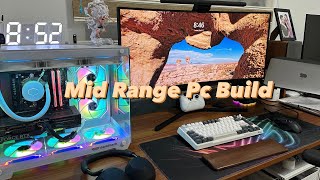 PC MID RANGE BUDGET BUILD [upl. by Keg]