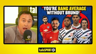 quotYOURE BANG AVERAGE WITHOUT BRUNOquot Jason Cundy amp Andy Goldstein CLASH over Man United amp Fernandes [upl. by Helbonnas472]