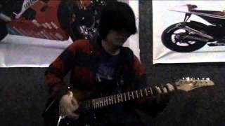 Judika  aku yang tersakiti guitar cover amp solo [upl. by Jalbert]