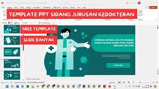 Cara Membuat Presentasi Power Point Seminar Sidang Skripsi Kedokteran Free Template [upl. by Adnalohs444]