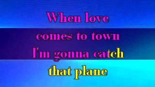 U2 amp BB King  When Love Came To Town Karaoke with Lyrics [upl. by Anawit]