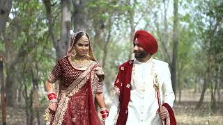 Davinder singh weds Harinder kaur potrait song [upl. by Carhart]