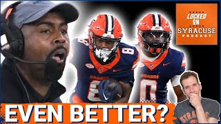 Syracuse Football is 20 but they can be EVEN BETTER  Syracuse Orange Podcast [upl. by Greeley738]