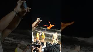 quot Uchila Dasara quot Sharada Mathe Visarjan at Kapu Beach 🌊🙏😍✨️✨️ 2024 [upl. by Oilasor]