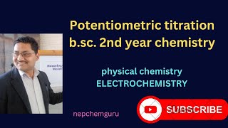 potentiometrictitrationbsc2ndyearchemistryelectrochemistryphysicalchemistry [upl. by Breban]