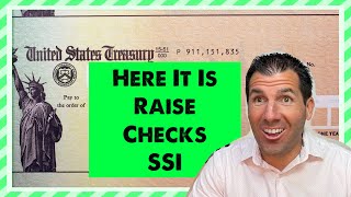 Here It Is The Plan to Raise SSI Checks  Supplemental Security Income [upl. by Rabka]