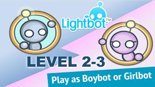 Lightbot Solution Level 23 [upl. by Nylidnam]