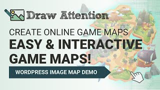 Game Map Interactive Image for WordPress  DampD Image Maps WP  Interactive Game Maps [upl. by Libb54]