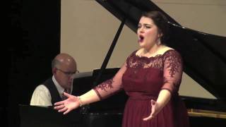 Emily Triebold quotVon ewiger Liebequot  Brahms [upl. by Isiahi]