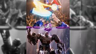 Optimus Prime VS Megatron 169 [upl. by Ragan888]