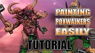 Painting 100s of Poxwalkers Made Super Easy [upl. by Daye]