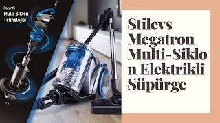 STİLEVS MEGATRON MULTİSİKLON ELEKTRİKLİ SÜPÜRGE kutuaçılımı elektriklisüpürge [upl. by Colville]