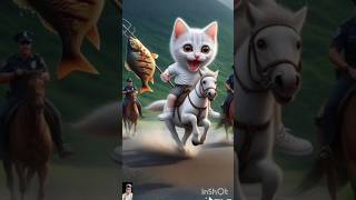 Cat Ai shorts video Ai cat l cat Ai shorts l cartoon Ai cat cartoon [upl. by Gnilhsa683]