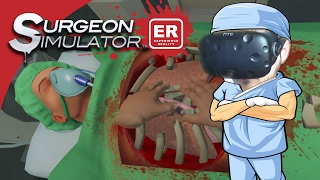 MIN LÆGESKOLE  Surgeon Simulator VR Dansk Ep 1 [upl. by Alocin]