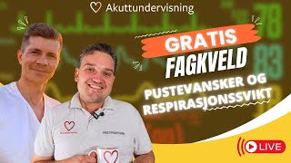 GRATIS kurs Pustevansker og respirasjonssvikt [upl. by Bodwell503]