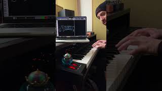 Drawing the Dragon Quest Logo With a Piano Live MIDI Art [upl. by Naitsabes]