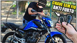 COMO INSTALAR ANTI FURTO NA SUA MOTO EM CASA [upl. by Rowland]