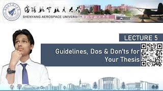 Lecture 5 Guidelines Dos amp Donts for Your Thesis [upl. by Lizzie765]