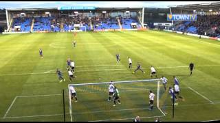 Shrewsbury Town v Accrington Stanley Behind the Goals  Town TV [upl. by Nyad560]