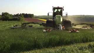 Ladewagensilage und Ballensilage 2011 [upl. by Williamson]