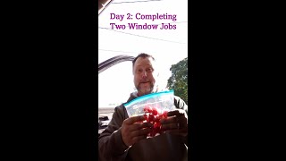 Day 2 Completing Two Window Jobs [upl. by Ybsorc448]