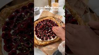 You were asked to bring the cherry pie cherries cherrytart cookwithme inmykitchen recipes [upl. by Litnahc]