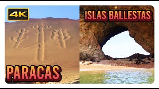 PARACAS amp ISLAS BALLESTAS 4K Peru Candelabra Wildlife and Natural Wonders [upl. by Auhsej120]