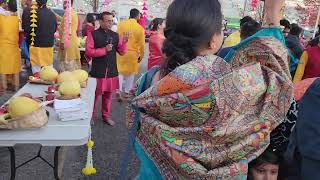 Chhath Puja Celebrations in Canada 2024  Sandhya Argya [upl. by Heda338]