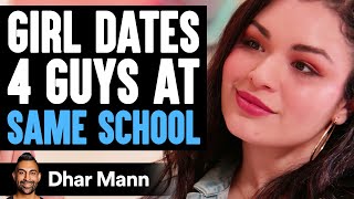 GIRL DATES 4 Guys At SAME SCHOOL  Dhar Mann Studios [upl. by Massarelli678]