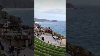 The beautiful Minack Theatre in Cornwall beach travel cornwall minacktheatre [upl. by Siuqcram]