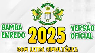 PIEDADE 2025  Sambaenredo Oficial com letra simultânea [upl. by Tfat]