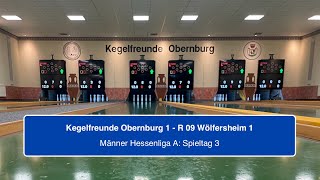 Kegelfreunde Obernburg 1  R 09 Wölfersheim 1 [upl. by Amehr]