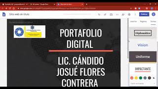 Tutorial ¿Cómo elaborar un portafolio Digital Docente [upl. by Bibeau]