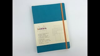 Rhodia Goalbook Review Pros and Cons  Dot Grid notebook for bullet journaling [upl. by Annabel]