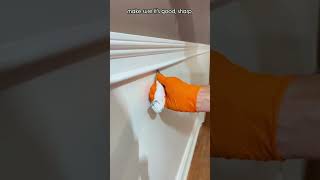 Save Your Drywall The Right Way to Take Off Baseboards and Trim diy drywall [upl. by Nyrual]