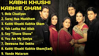 Kabhi Khushi Kabhie Gham Movie All Songs Shahrukh Khan amp KajolMUSICAL WORLD [upl. by Donetta]