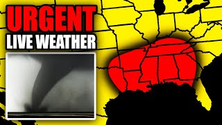 The April 10 2024 Severe Weather Outbreak As It Happened [upl. by Yelwar]