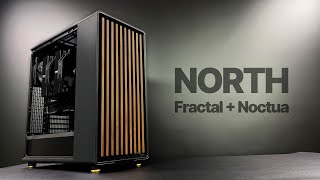 Fractal Design North  Blackout PC Build l Noctua NHD15  Radeon RX 7900 XT [upl. by Ardaid]