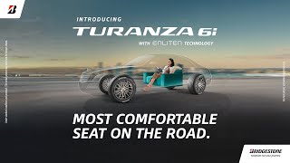 Your Most Comfortable Seat on the Road  Introducing Bridgestone Turanza 6i  20 Second Video [upl. by Eenrahc]