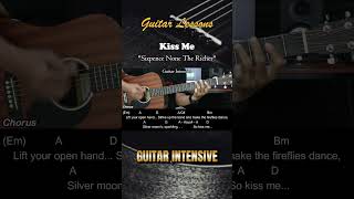 Kiss Me  Sixpence None The Richer  EASY Guitar Tutorial with Chords  Guitar Lessons chordgitar [upl. by Oremodlab]