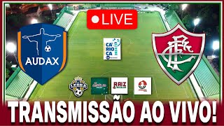 🖥️TRANSMISSÃO AO VIVO  AUDAX x FLUMINENSE  CARIOCÃO 2024  DIRETO DE BACAXÁ [upl. by Huskamp]